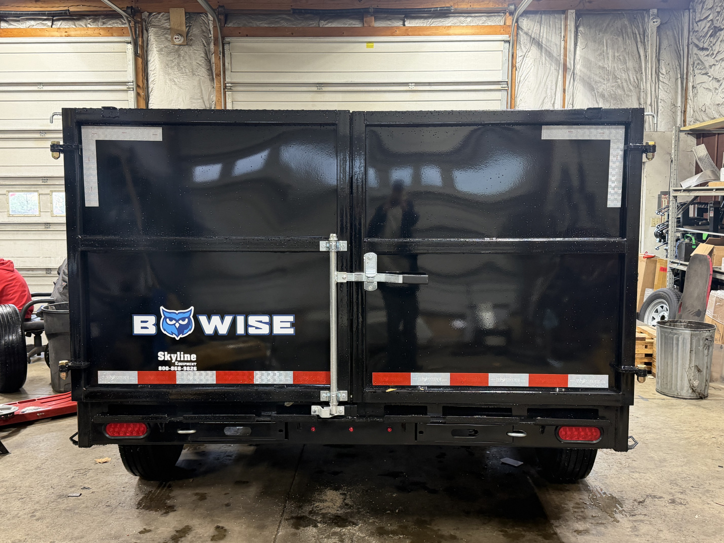 New 2026 BWISE DT716LP-LE-16H Dump Trailer