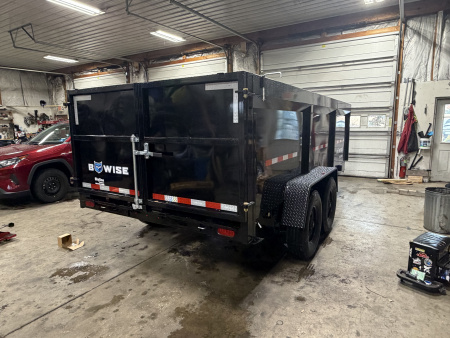 New 2026 BWISE DT716LP-LE-16H Dump Trailer
