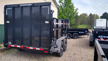 New 2025 BWise DU14-15 Dump Trailer