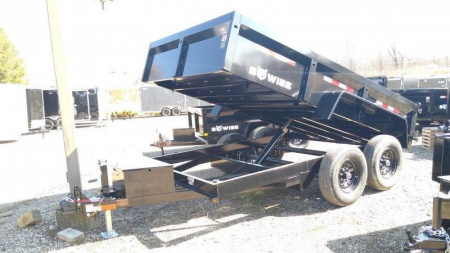 New 2024 Bwise DT712LP-LE-12 Dump Trailer