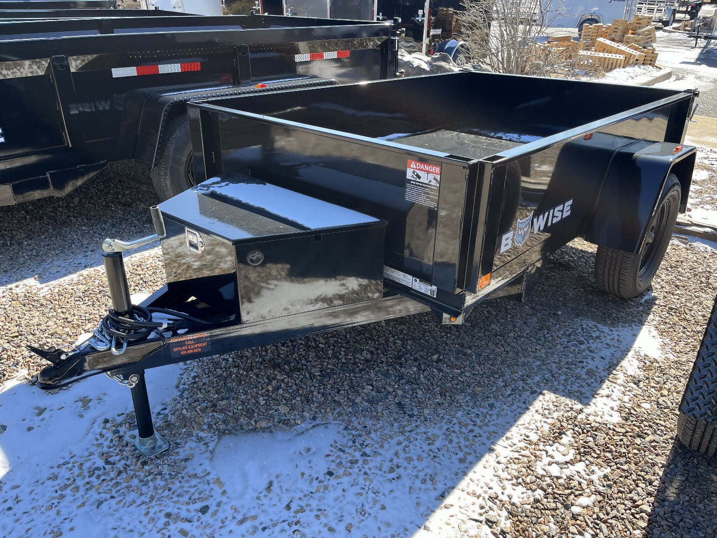New 2024 Bwise DTR508LP-3 Dump Trailer