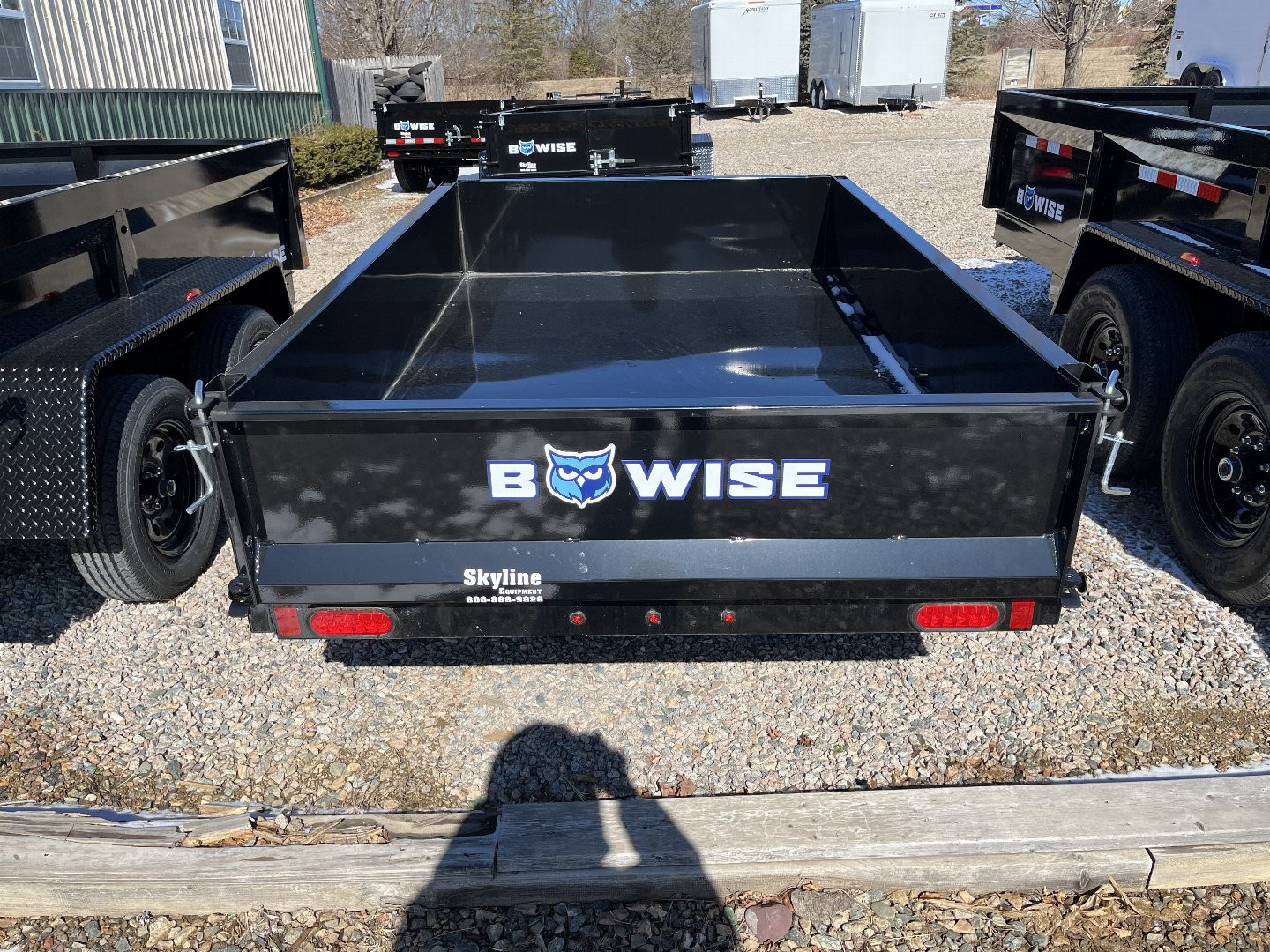 New 2024 Bwise DTR508LP-3 Dump Trailer