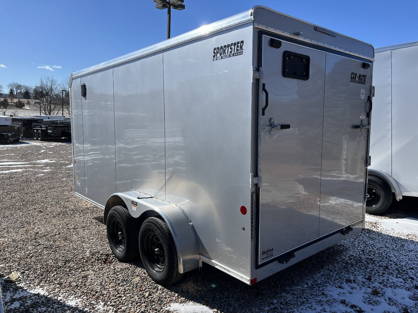 New 2025 CAR MATE TRAILERS CM714EC-HD Cargo Trailer Cargo / Enclosed Trailer