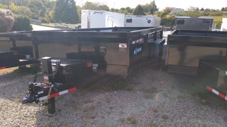 New 2026 BWISE DT716LP-LE-16 Dump Trailer