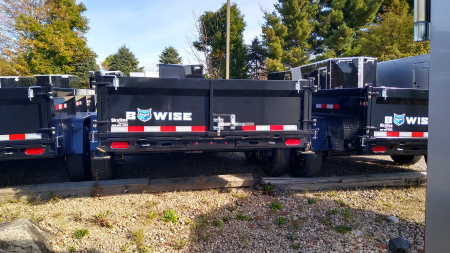 New 2026 BWISE DT716LP-LE-16 Dump Trailer