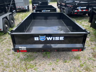 New 2025 BWISE DTR508LP-3 Dump Trailer