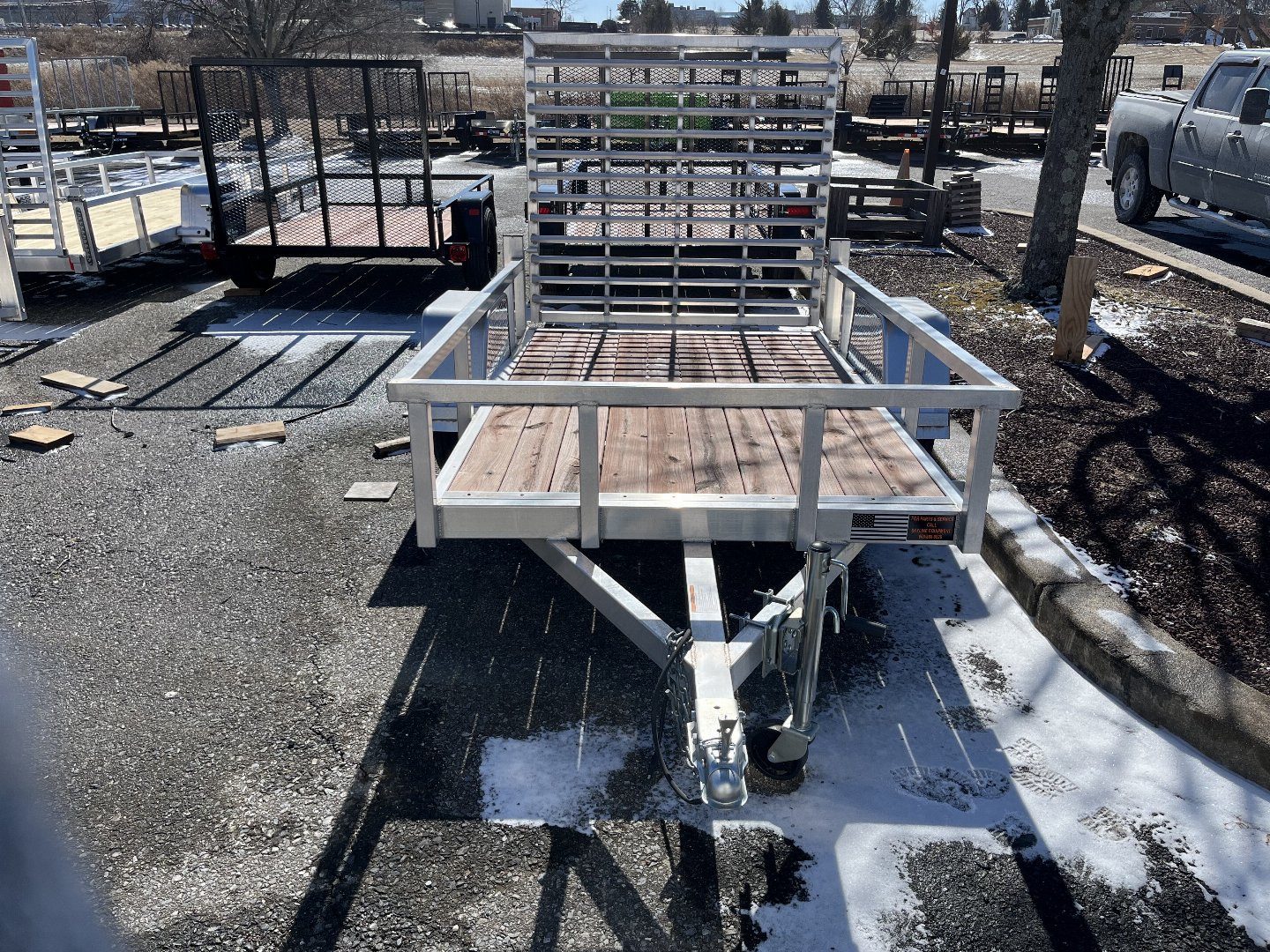 New 2022 BLACK RHINO LSS508 Utility Trailer
