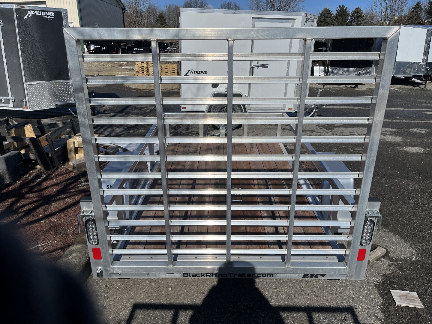 New 2022 BLACK RHINO LSS508 Utility Trailer