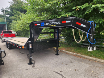 New 2025 Load Trail 14K 102 x25' Single Wheel Low-Pro Gooseneck