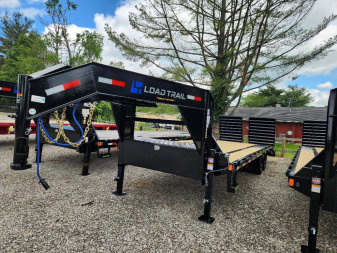 New 2025 Load Trail 16K 102"x25' Single Wheel Low-Pro Gooseneck