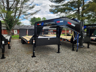 New 2025 Load Trail 16K 102"x25' Single Wheel Low-Pro Gooseneck