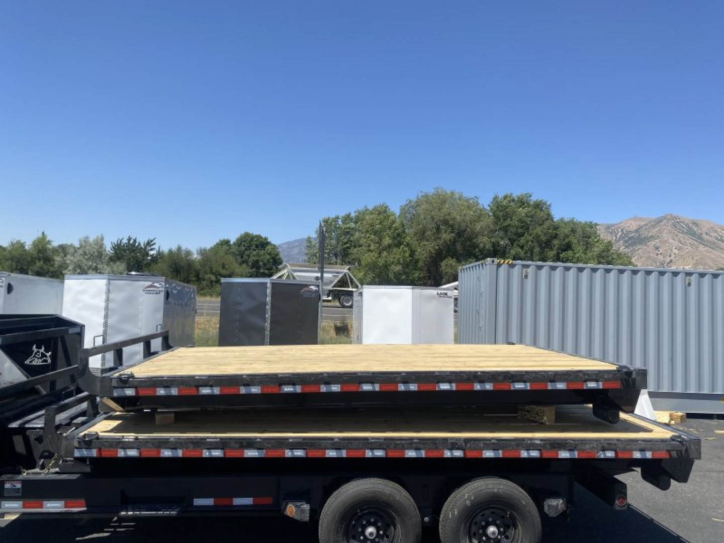 New 2026 Iron Bull Roll Off Flatbed Equipment Trailer