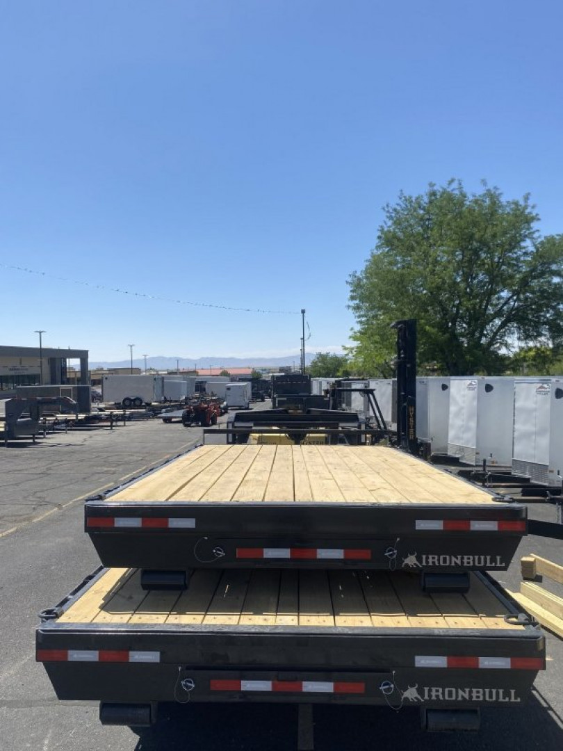 New 2026 Iron Bull Roll Off Flatbed Equipment Trailer