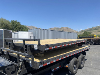 New 2026 Iron Bull Roll Off Flatbed Equipment Trailer