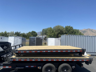 New 2026 Iron Bull Roll Off Flatbed Equipment Trailer