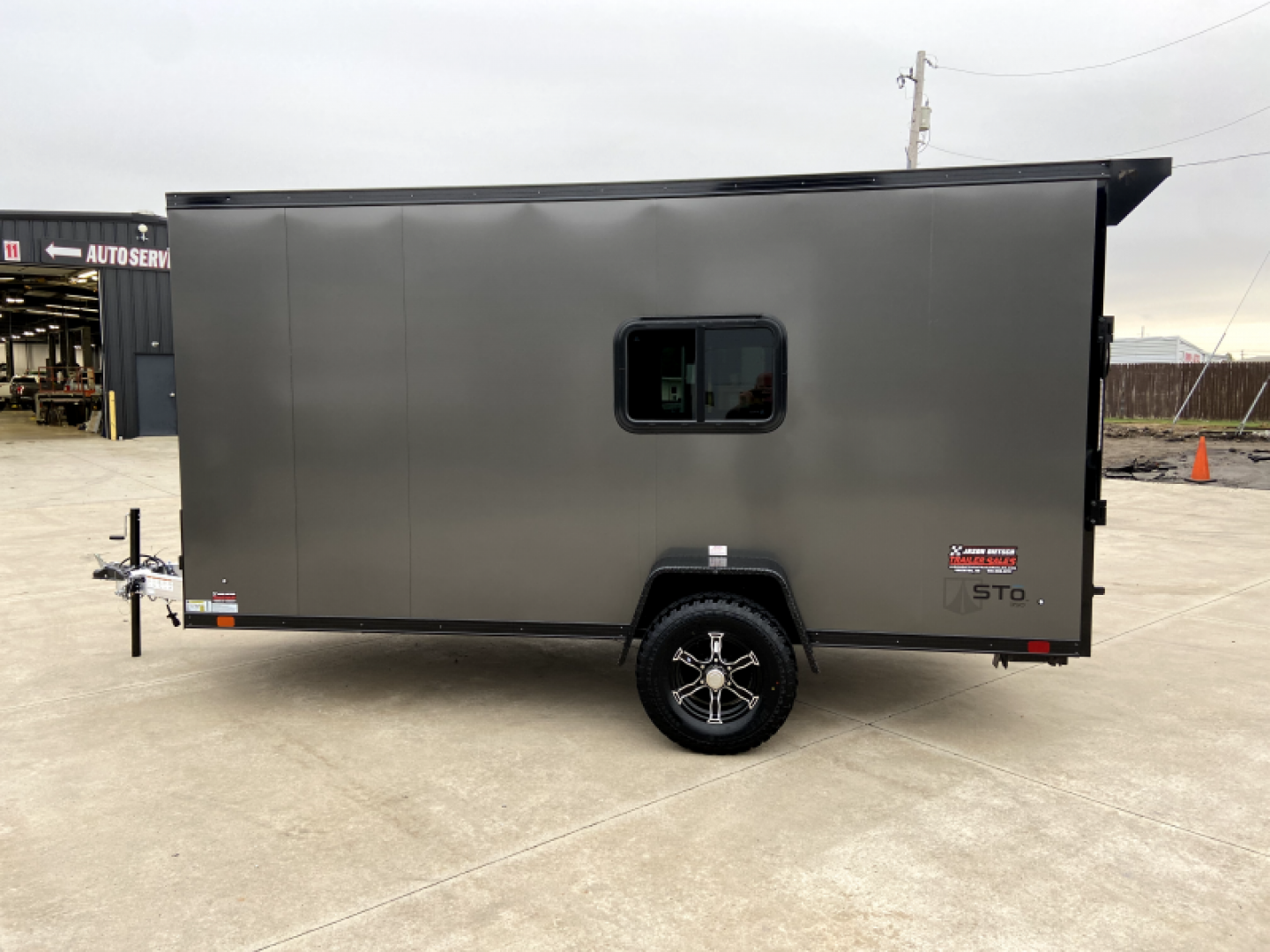 New ATC STo 350 6.7x14 All Aluminum Trailer W/Off Road Adventure Package