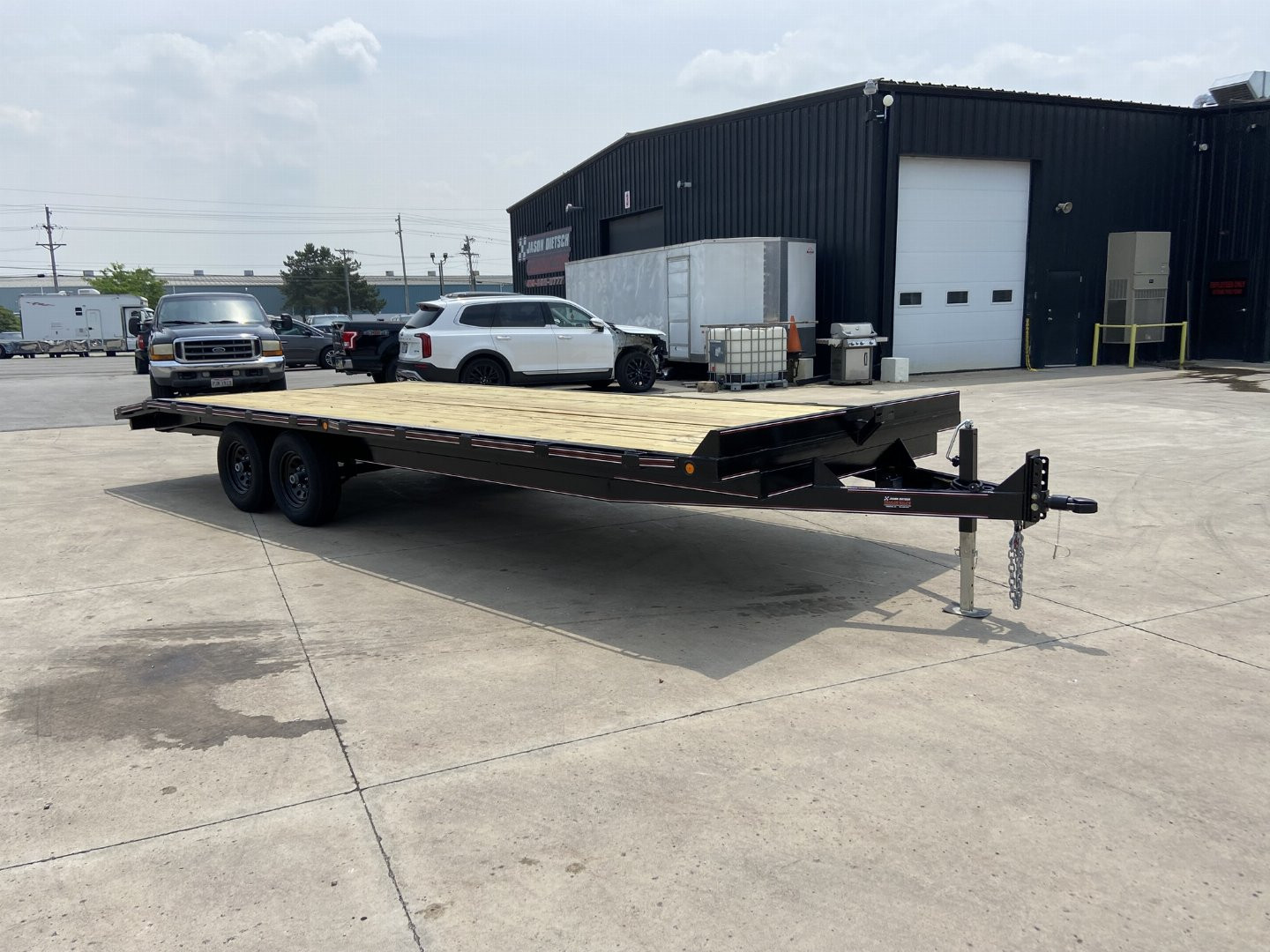 New Triple R 19' (+3) Deckover Trailer