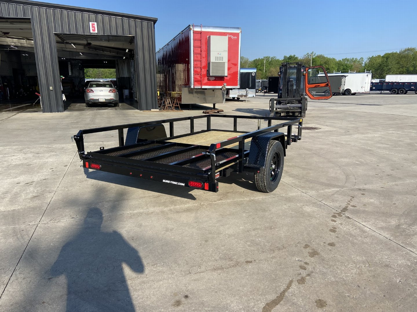New Sure-Trac 6x10 Utility Trailer
