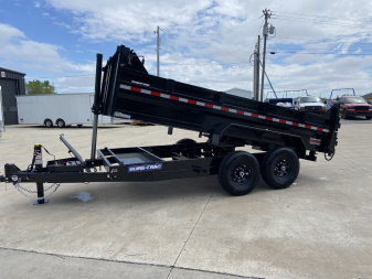 New Sure-Trac 14' Telescopic Dump Trailer