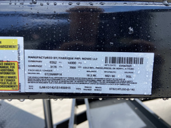 New Sure-Trac 14' Telescopic Dump Trailer