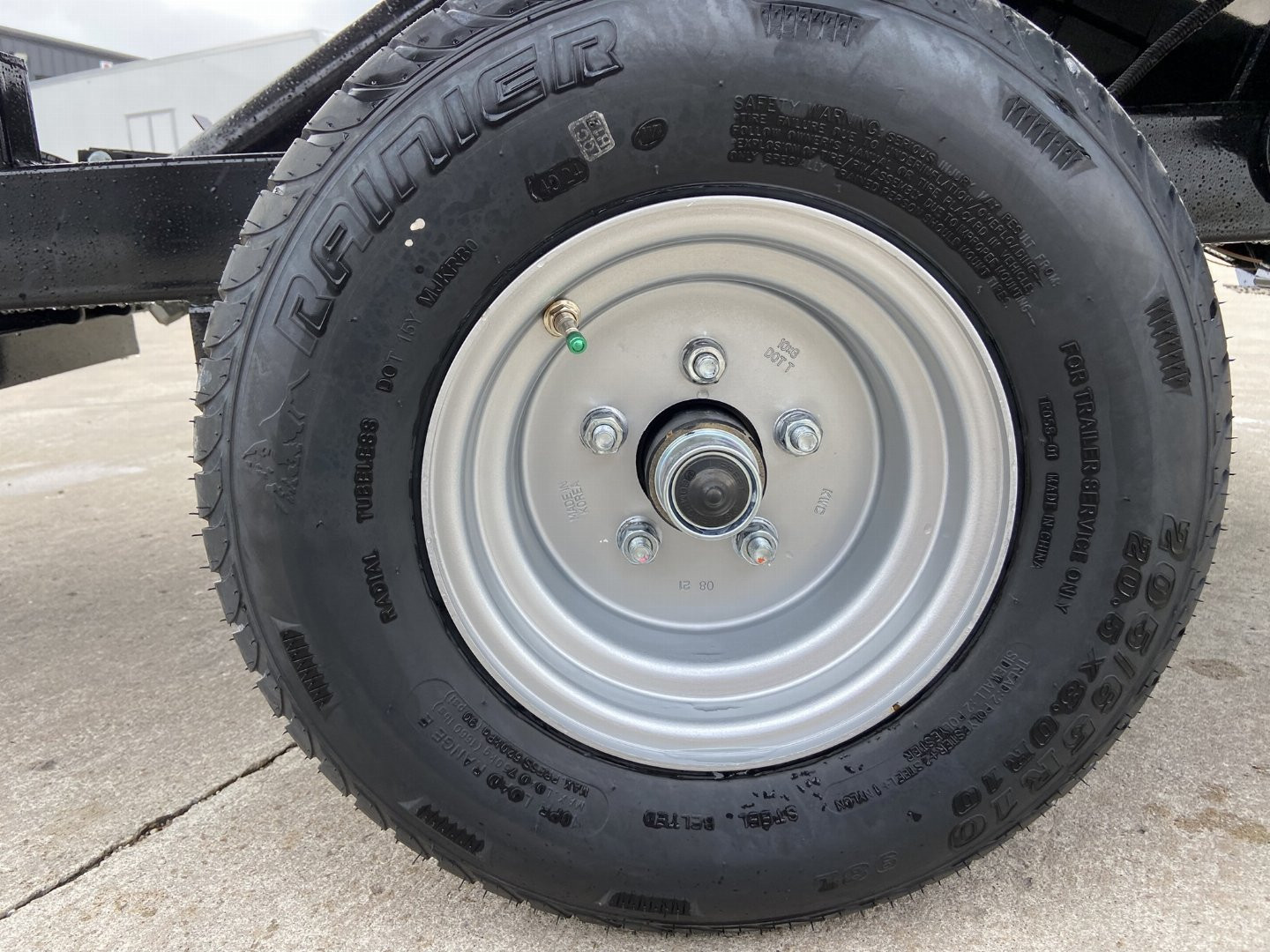 New Sure-Trac 8' Utility Dump Trailer