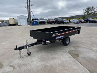New Sure-Trac 8' Utility Dump Trailer