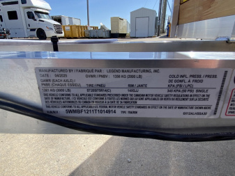 New Legend 12' Utility Trailer