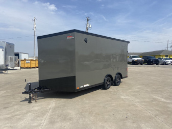 New United UJ 16' V-Nose Enclosed Cargo Trailer