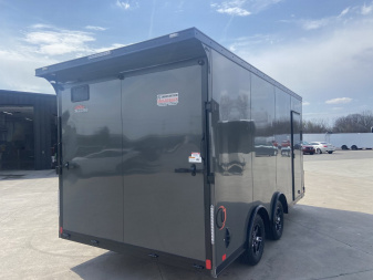 New United UJ 16' V-Nose Enclosed Cargo Trailer