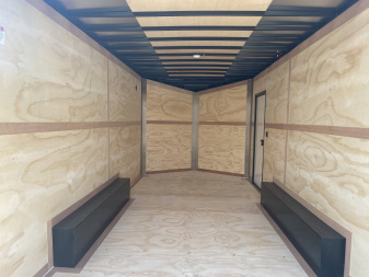 New United UJ 16' V-Nose Enclosed Cargo Trailer