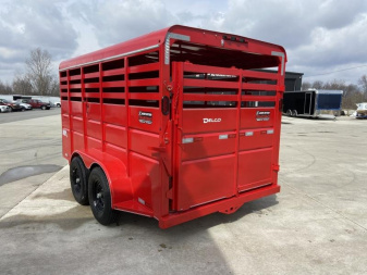 New Delco 6ft 8in X 16ft Livestock Trailer