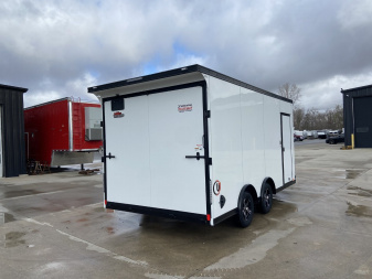 New United UJ 16' V-Nose Enclosed Cargo Trailer