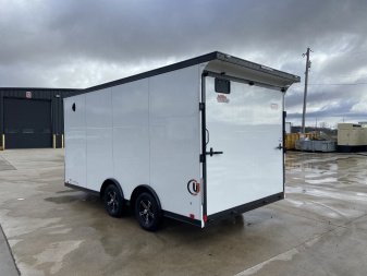 New United UJ 16' V-Nose Enclosed Cargo Trailer