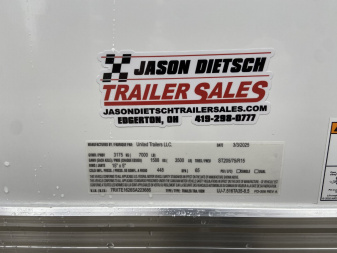 New United 16' V-Nose Enclosed Cargo Trailer