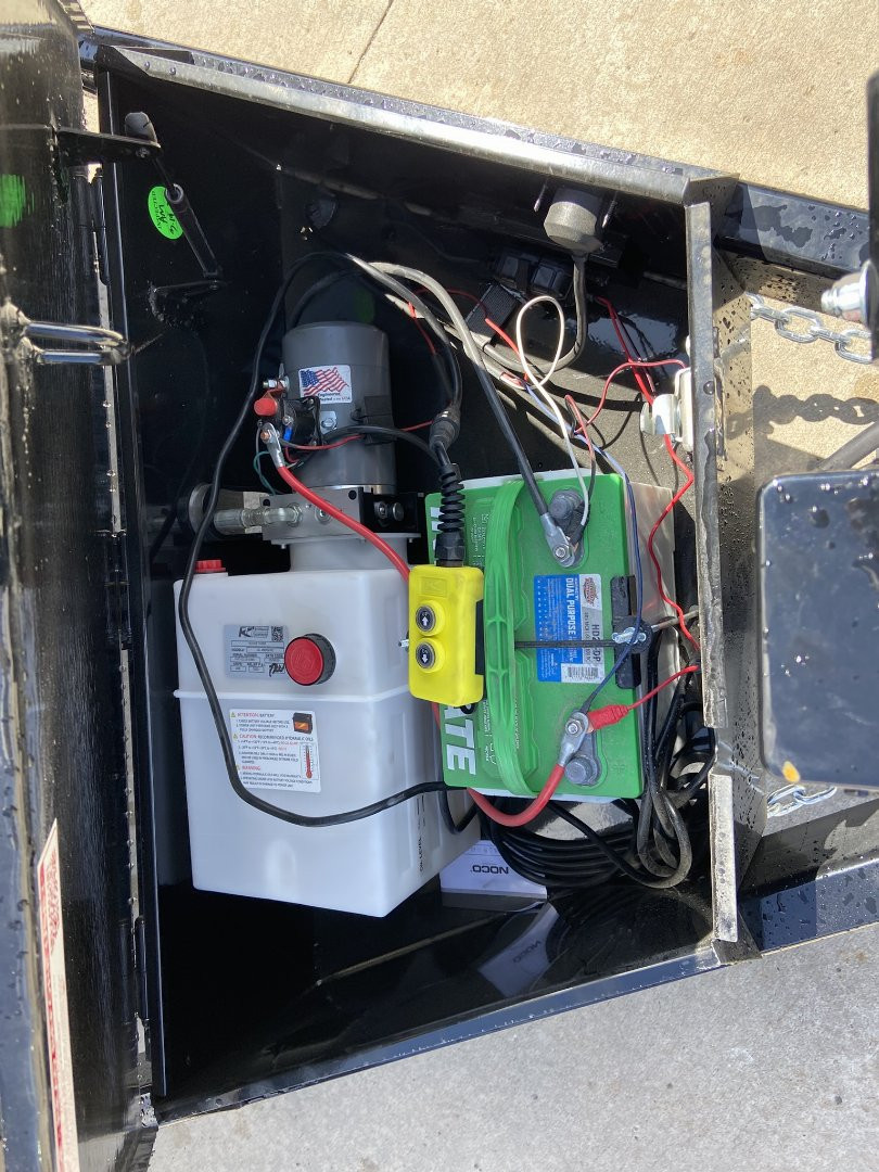 New Sure-Trac 14' Telescopic Dump Trailer