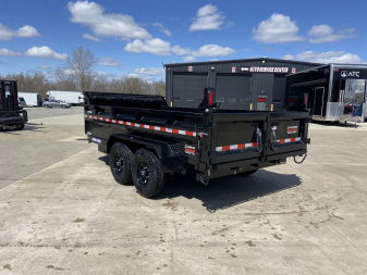 New Sure-Trac 14' Telescopic Dump Trailer