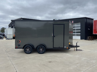 New United 7x14 V-Nose Enclosed Cargo Trailer