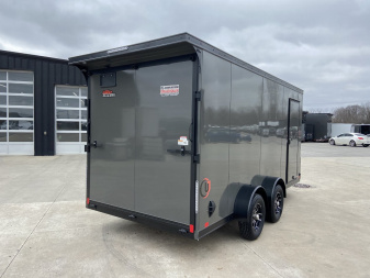 New United 7x16 V-Nose Enclosed Cargo Trailer