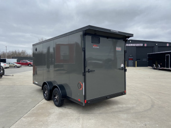 New United 7x16 V-Nose Enclosed Cargo Trailer