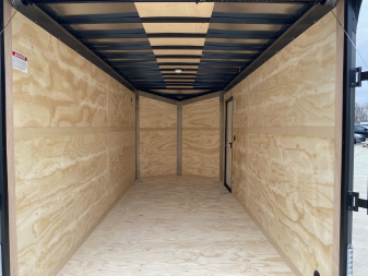 New United 7x16 V-Nose Enclosed Cargo Trailer