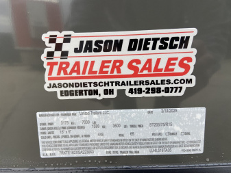 New United 16' V-Nose Enclosed Cargo Trailer