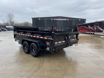 New Sure-Trac 14' Telescopic Dump Trailer