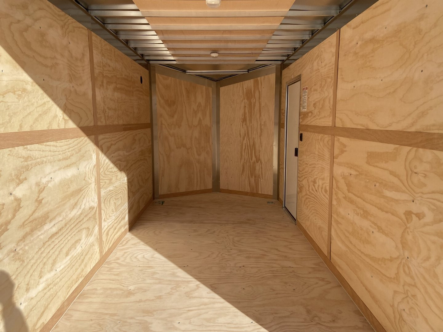 New United UATV 7x14 Aluminum Enclosed Trailer