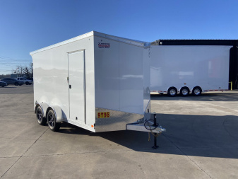 New United UATV 7x14 Aluminum Enclosed Trailer
