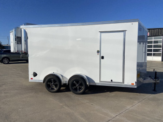 New United UATV 7x14 Aluminum Enclosed Trailer