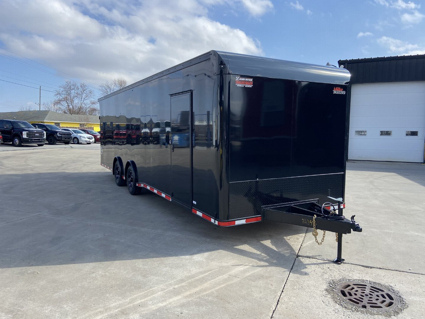 New United CLA 28' Racing Trailer