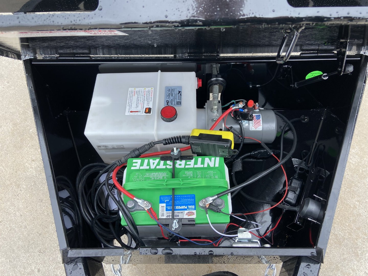 New Sure-Trac 14' Telescopic Dump Trailer