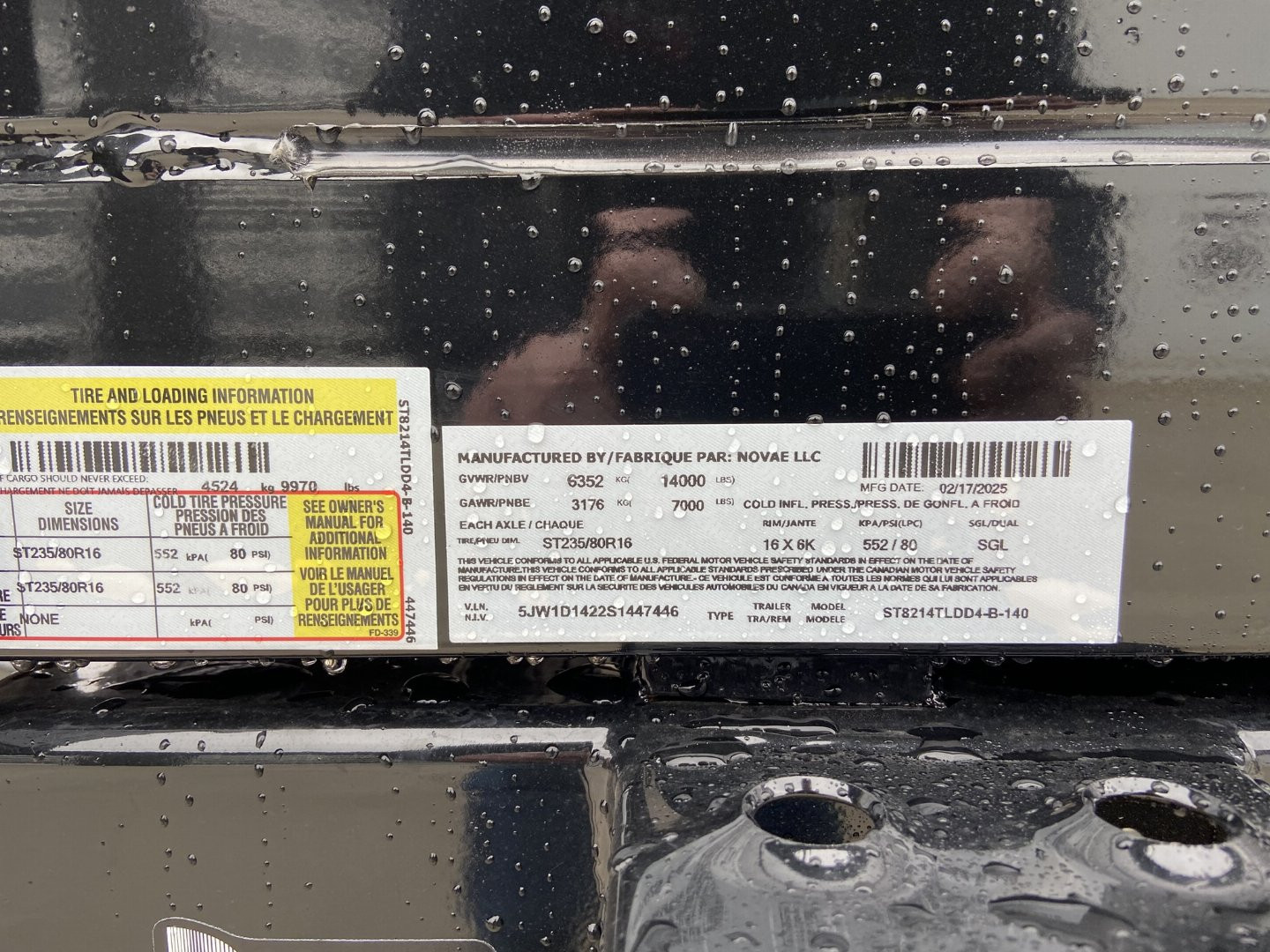 New Sure-Trac 14' Telescopic Dump Trailer