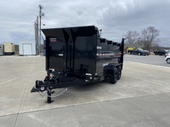 New Sure-Trac 14' Telescopic Dump Trailer