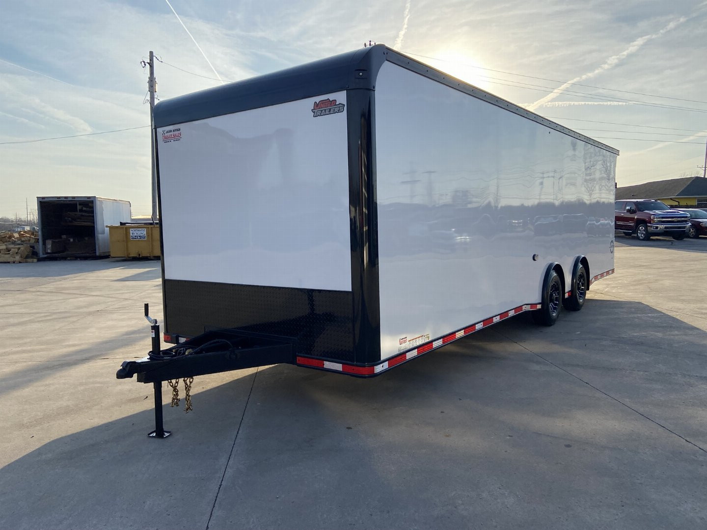 New United Limited 28' Racing Trailer